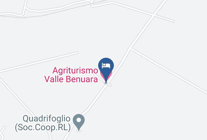 Trapani - Agriturismo Valle Benuara Maps