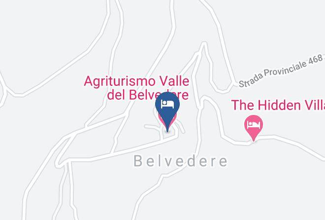 Perugia - Agriturismo Valle Del Belvedere Maps