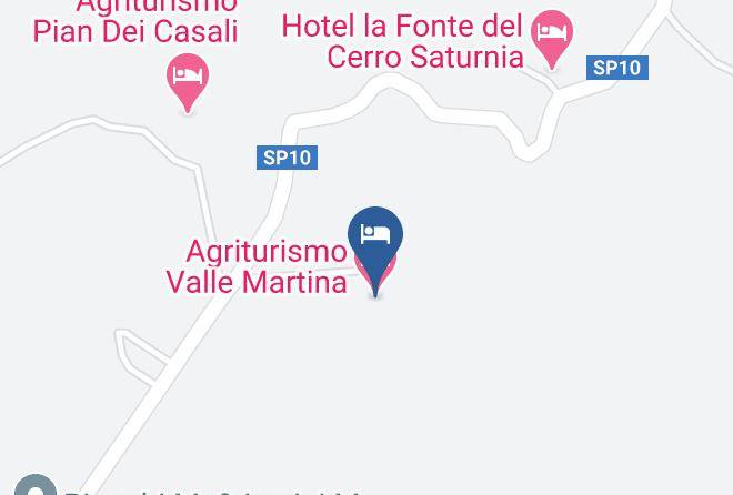Grosseto - Agriturismo Valle Martina Maps