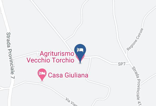 Asti - Agriturismo Vecchio Torchio Maps