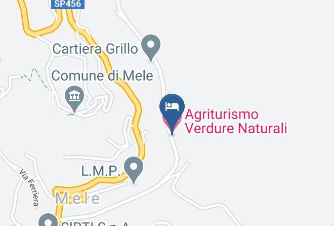 Genoa - Agriturismo Verdure Naturali Maps