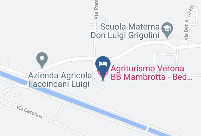 Verona - Agriturismo Verona Bb Mambrotta Bed And Breakfast Verona Maps