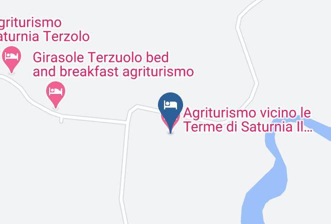 Grosseto - Agriturismo Vicino Le Terme Di Saturnia Il Girasole Del Terzuolo Maps