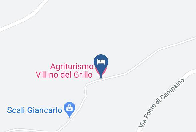 Siena - Agriturismo Villino Del Grillo Maps
