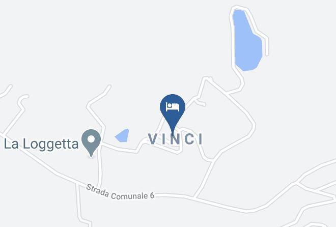 Siena - Agriturismo Vinci Maps