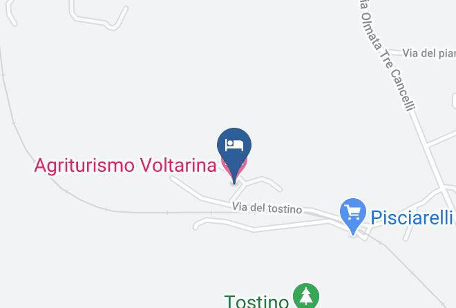 Rome - Agriturismo Voltarina Maps