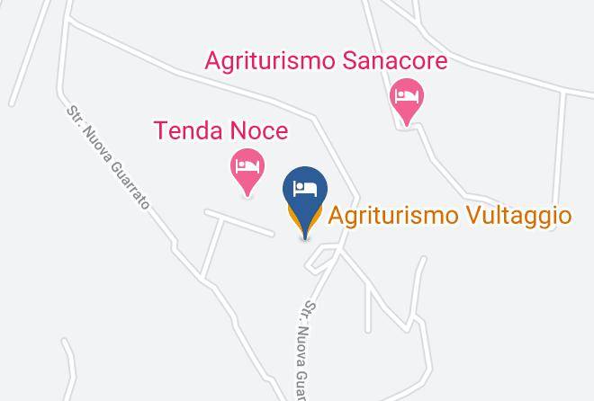 Trapani - Agriturismo Vultaggio Maps