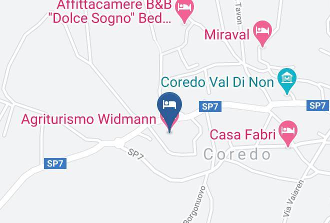 Trento - Agriturismo Widmann Maps