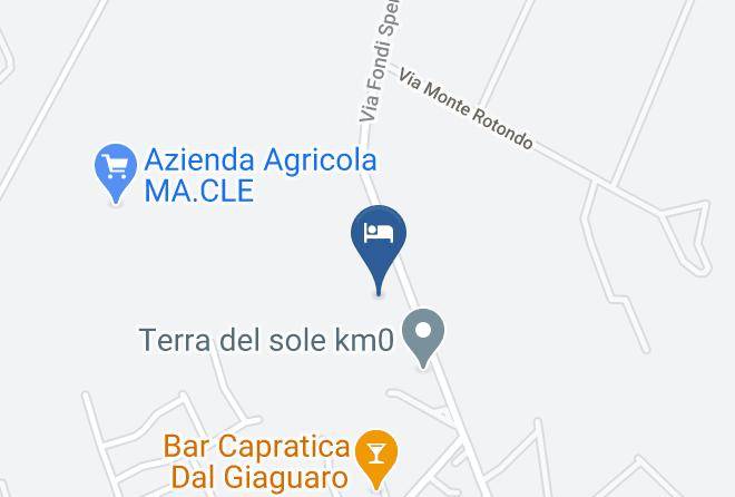 Latina - Agriturismo Zefiro Maps