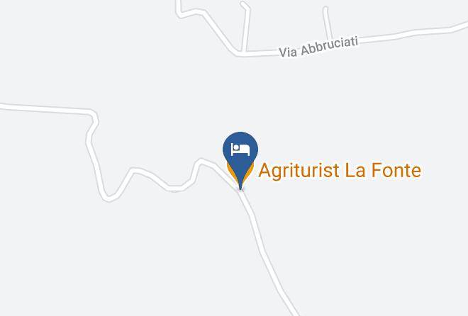 Ancona - Agriturist La Fonte Maps