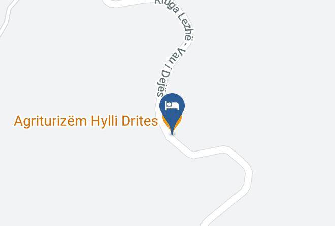 Lezhe - Agriturizem Hylli Drites Maps