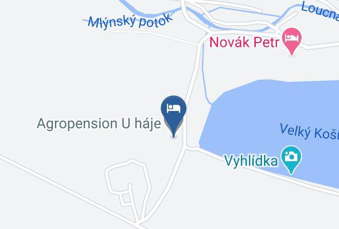 Svitavy - Agropension U Haje Maps