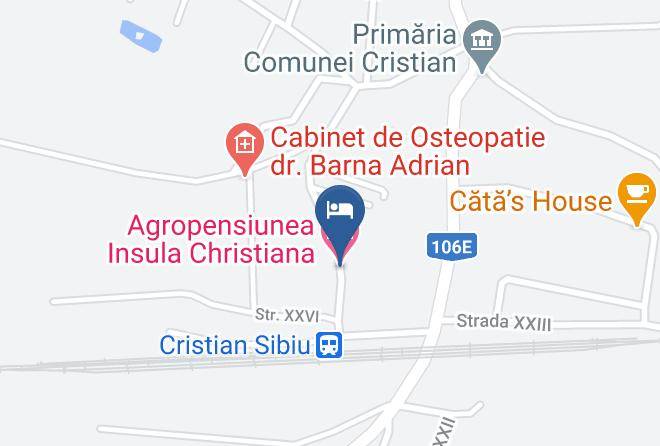 Cristian - Agropensiunea Insula Christiana Maps