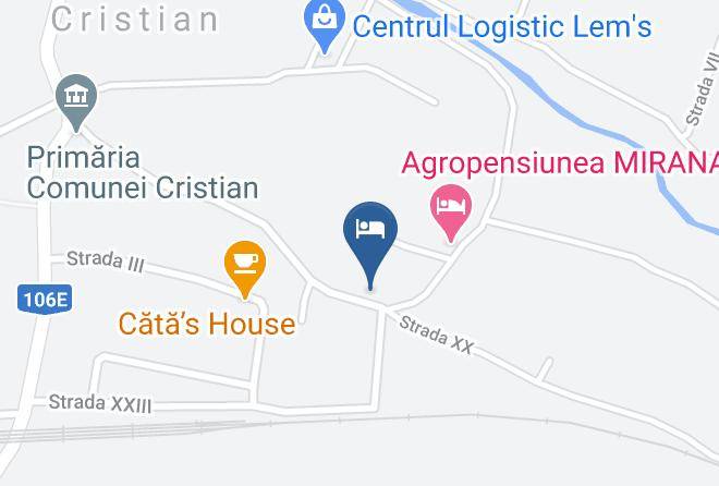 Cristian - Agropensiunea Mirana Maps
