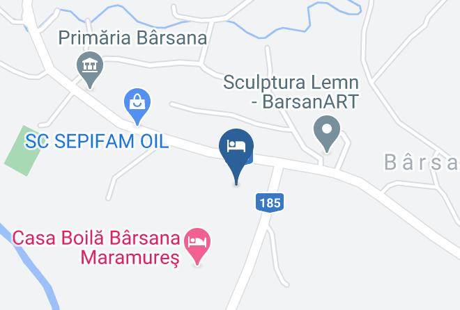 Barsana - Agropensiunea Rafila Maps