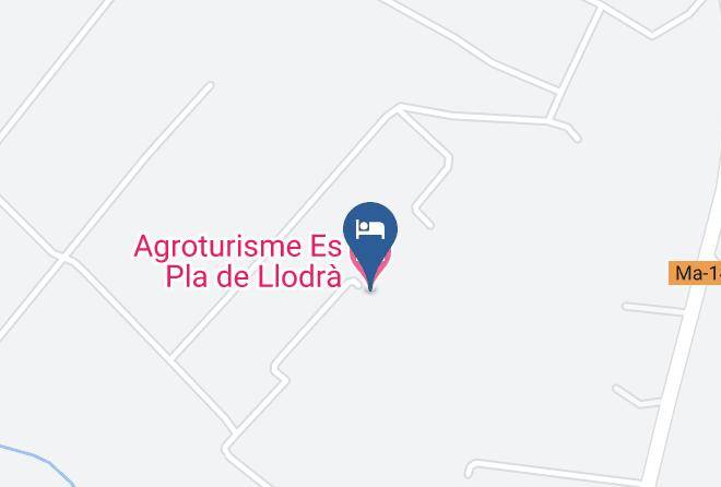 Baleares - Agroturisme Es Pla De Llodra Maps