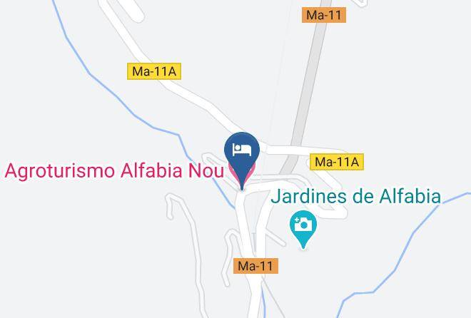 Baleares - Agroturismo Alfabia Nou Maps