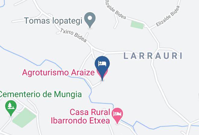 Agroturismo Araize Map