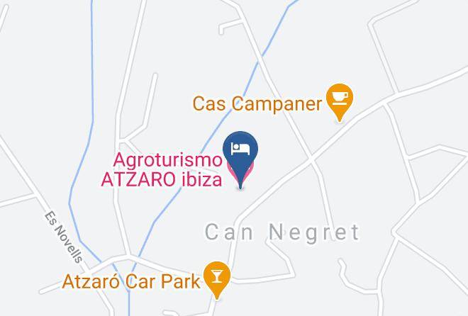 Baleares - Agroturismo Atzaro Ibiza Maps