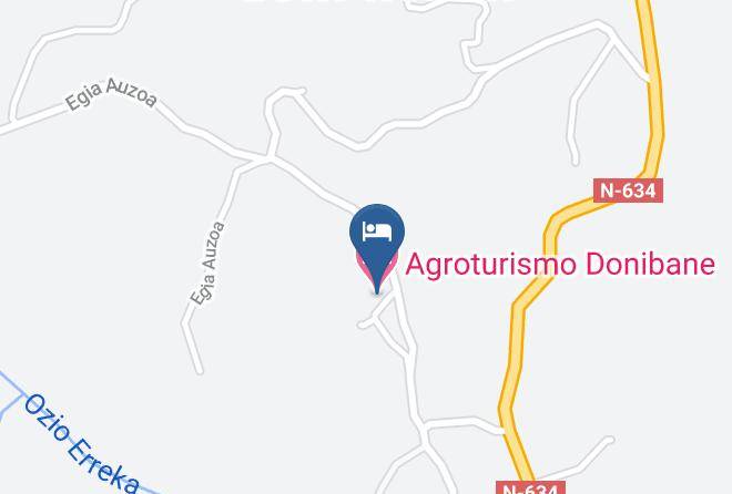 Gipuzkoa - Agroturismo Donibane Maps