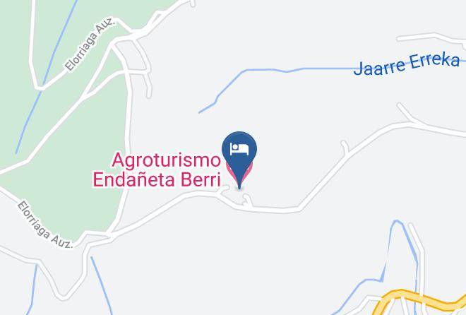 Gipuzkoa - Agroturismo Endaneta Berri Maps