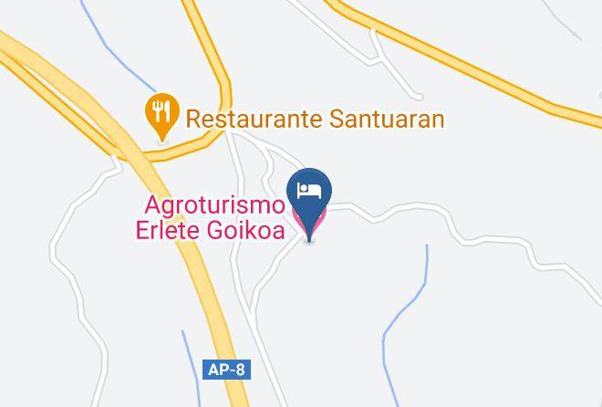 Agroturismo Erlete Goikoa Map