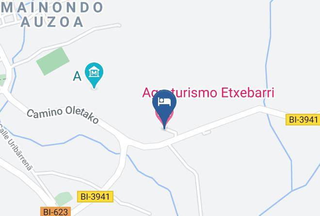 Bizkaia - Agroturismo Etxebarri Maps