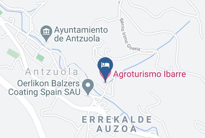 Agroturismo Ibarre Map
