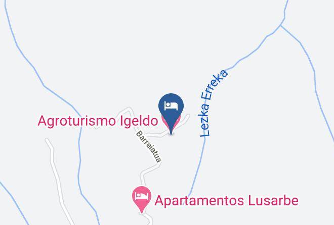 Gipuzkoa - Agroturismo Igeldo Maps