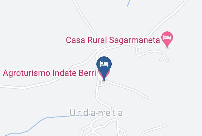 Guipuzcoa - Agroturismo Indate Berri Maps