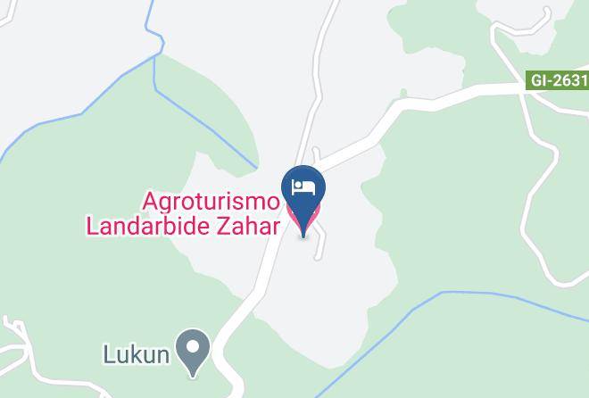 Gipuzkoa - Agroturismo Landarbide Zahar Maps