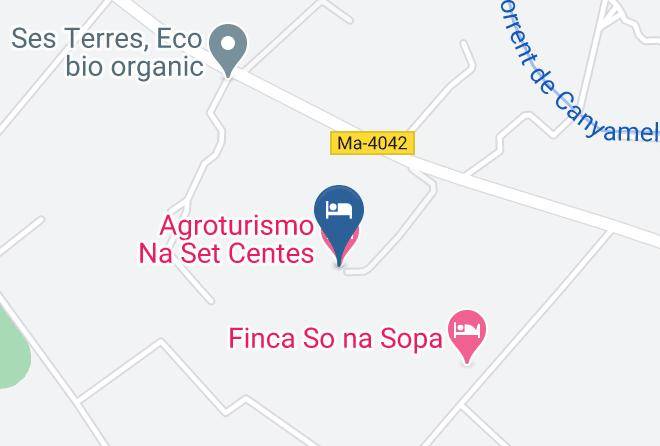 Baleares - Agroturismo Na Set Centes Maps