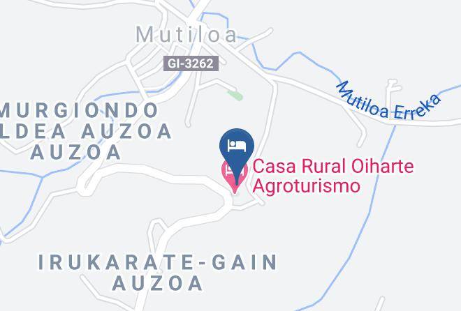 Gipuzkoa - Agroturismo Oiharte Maps