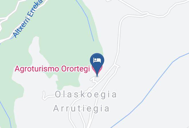 Gipuzkoa - Agroturismo Orortegi Maps