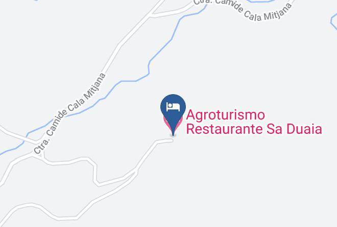 Agroturismo Restaurante Sa Duaia Map