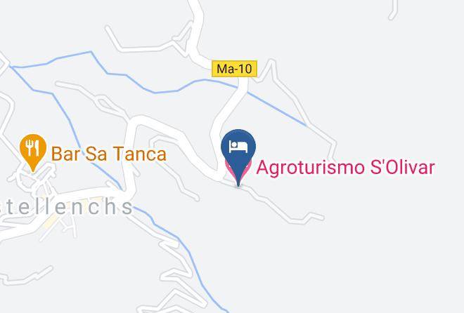Baleares - Agroturismo S'olivar Maps