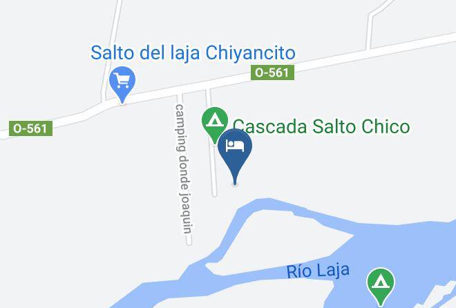 Cabrero - Agroturismo San Jose Maps