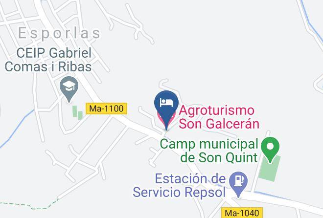 Baleares - Agroturismo Son Galceran Maps