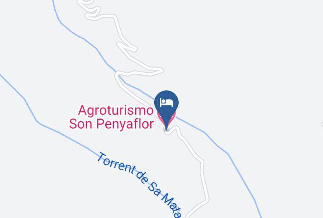 Agroturismo Son Penyaflor Map