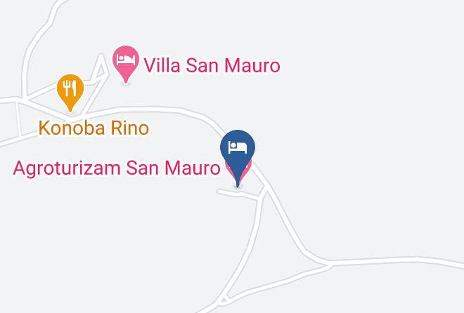 Buje - Agroturizam San Mauro Maps