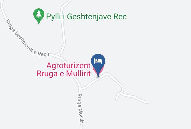Malesi E Madhe - Agroturizem Rruga E Mullirit Maps