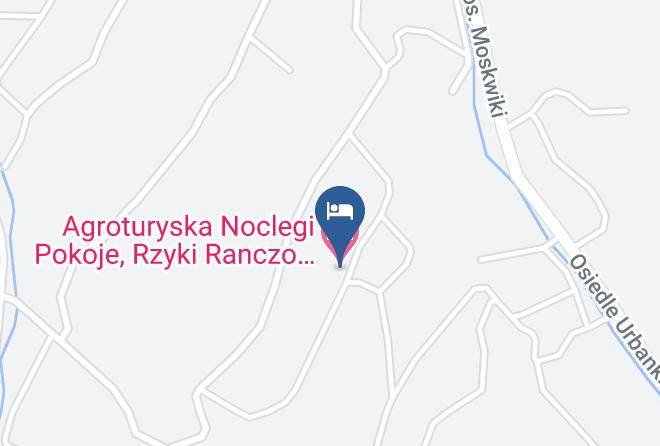 Wadowicki - Agroturyska Noclegi Pokoje Rzyki Ranczo Pod Klimoska Maps