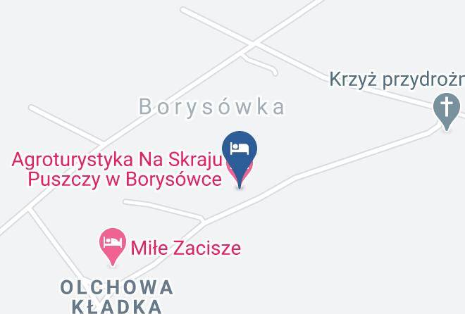 Hajnowski - Agroturystyka Na Skraju Puszczy W Borysowce Maps