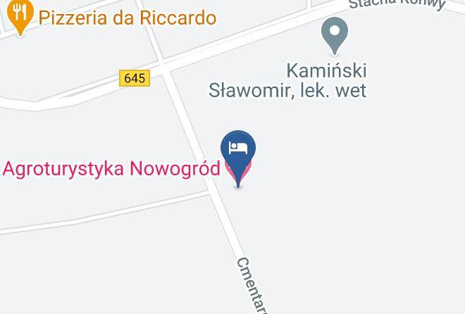Lomzynski - Agroturystyka Nowogrod Maps