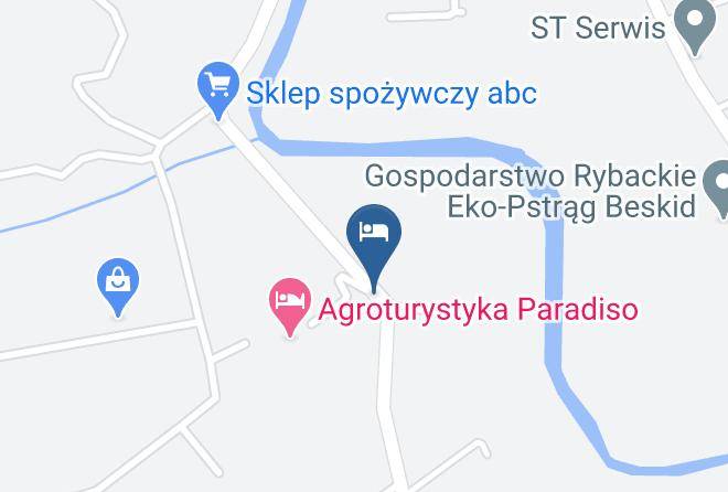Gorlicki - Agroturystyka Paradiso Maps