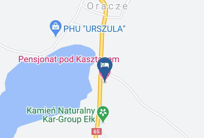 Elcki - Pensjonat Pod Kasztanem Maps