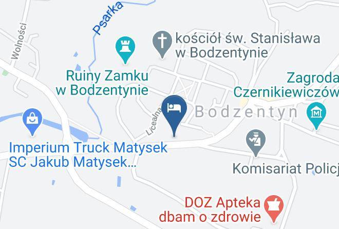 Kielecki - Agroturystyka Pod Lysica Maps