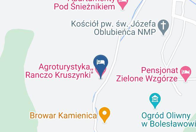 Klodzki - Agroturystyka Ranczo Kruszynki Maps