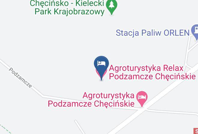 Kielecki - Agroturystyka Relax Podzamcze Checinskie Maps