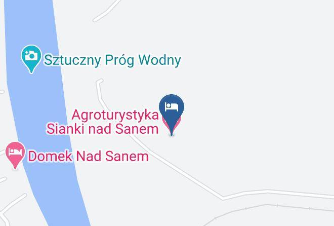 Sanocki - Agroturystyka Sianki Nad Sanem Maps